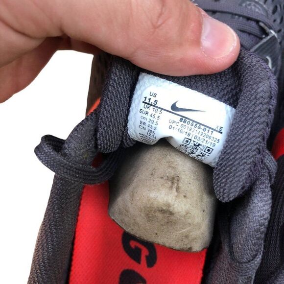 Nike Air Zoom Pegasus 34 'Thunder Grey' Size 11.5 - Picture 5 of 15